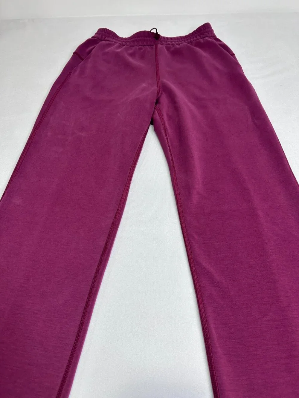 Lululemon Softstreme High Rise Pant Size 6 Magenta Plum Hemmed 27 Inseam